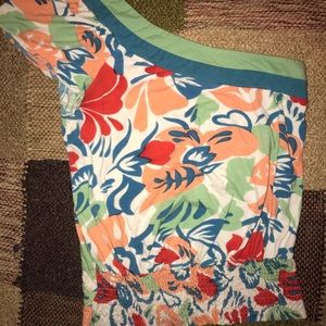 Floral summer shirt